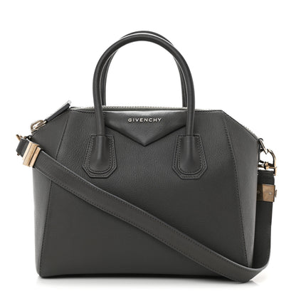 Givenchy Sugar Goatskin Small Antigona Dark Grey 1 of 11
