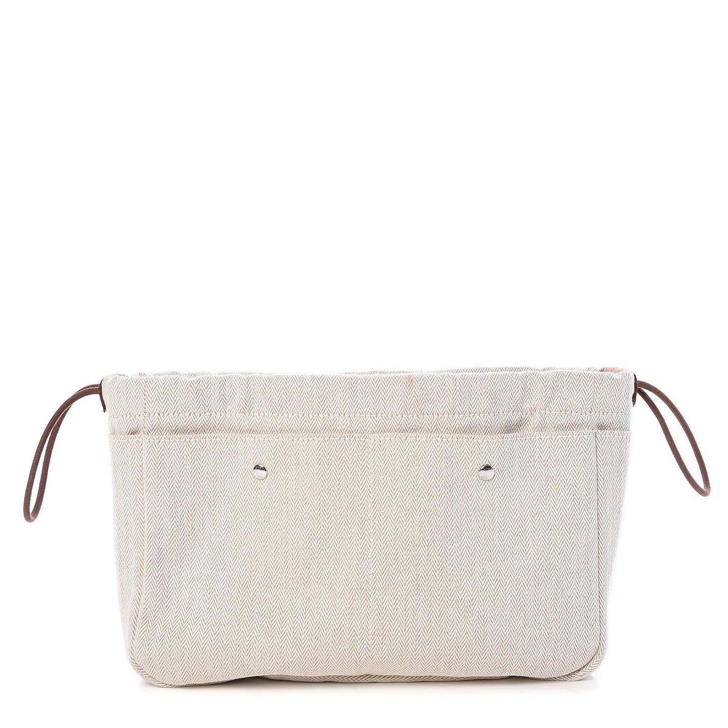 Canvas Barenia Fourbi 25 MM Pouch Naturel Fauve