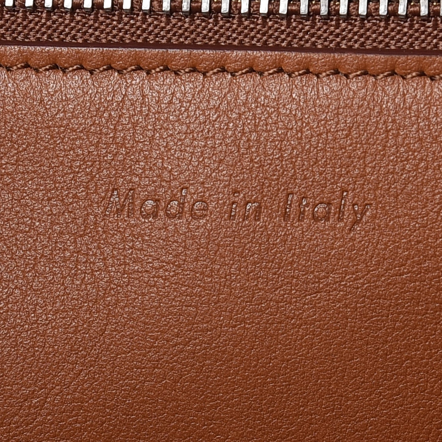 Smooth Calfskin Small Big Bag Tan