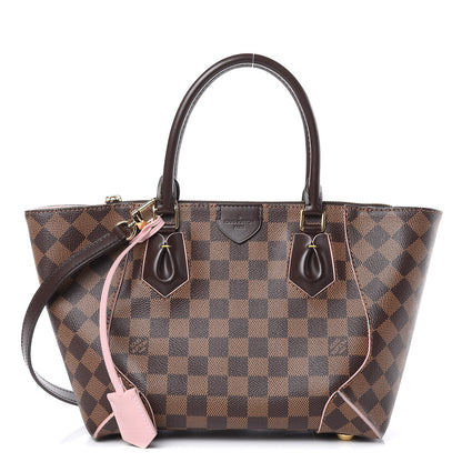 Louis Vuitton Damier Ebene Caissa Tote PM Rose Ballerine 1 of 12