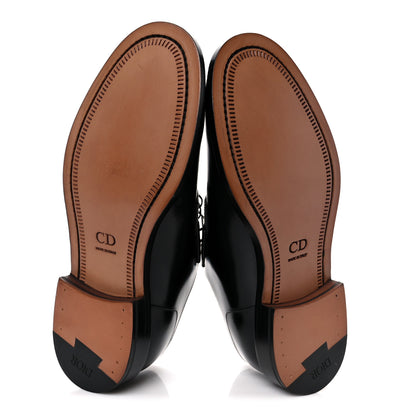 Christian Dior Calfskin Mens Derby Shoes 42 Black 6 of 10