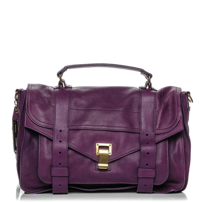 Proenza Schouler Lambskin Medium PS1 Satchel Veruca Salt 1 of 8