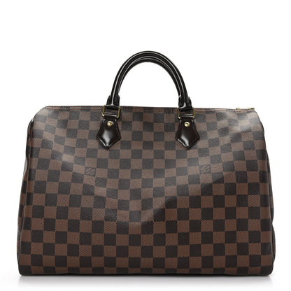 Louis Vuitton Damier Ebene Speedy 35 1 of 11