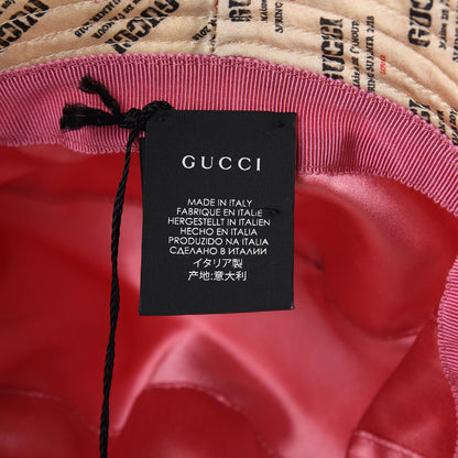 Gucci Silk Stamp Print Bucket Hat 4 of 6
