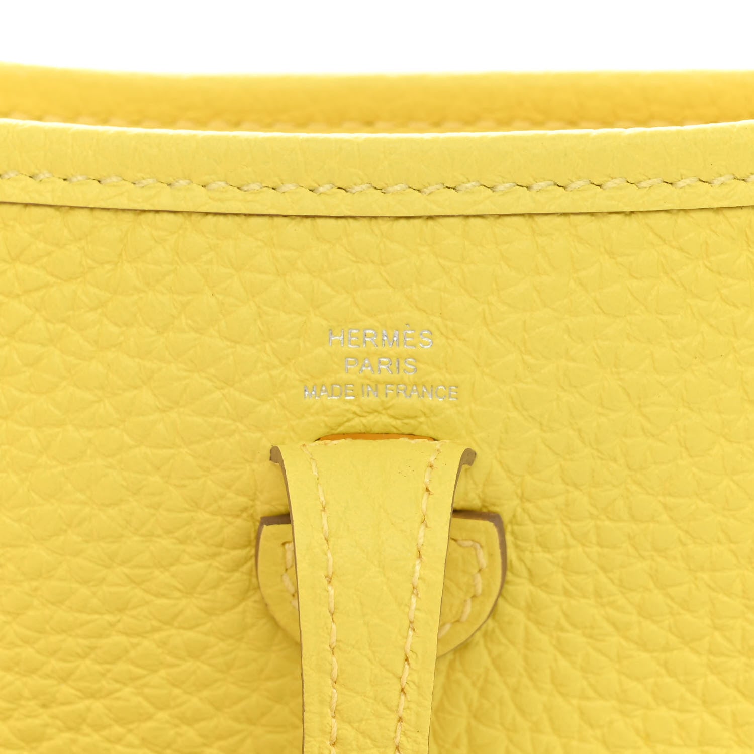Hermes Taurillon Clemence Quadrille Evelyne TPM Lime Citron Rouge H Mauve Sylvestre 6 of 11