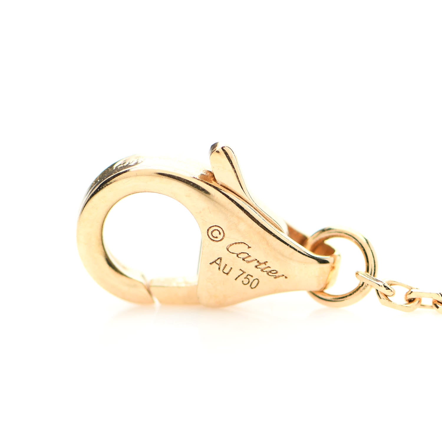 Cartier 18K Yellow Gold Diamond XS D'Amour Bracelet 3 of 5