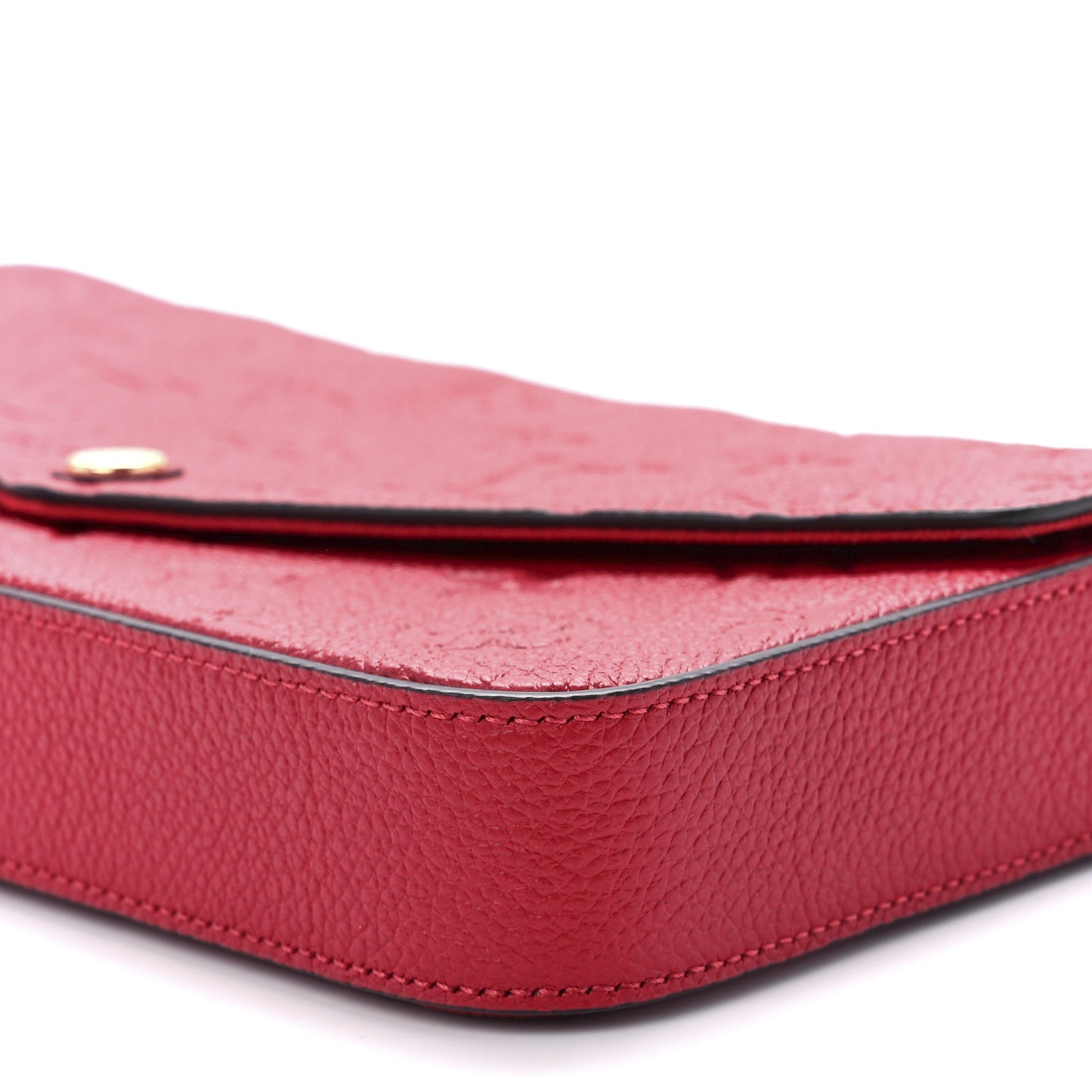 Empreinte Pochette Felicie Chain Wallet Scarlet
