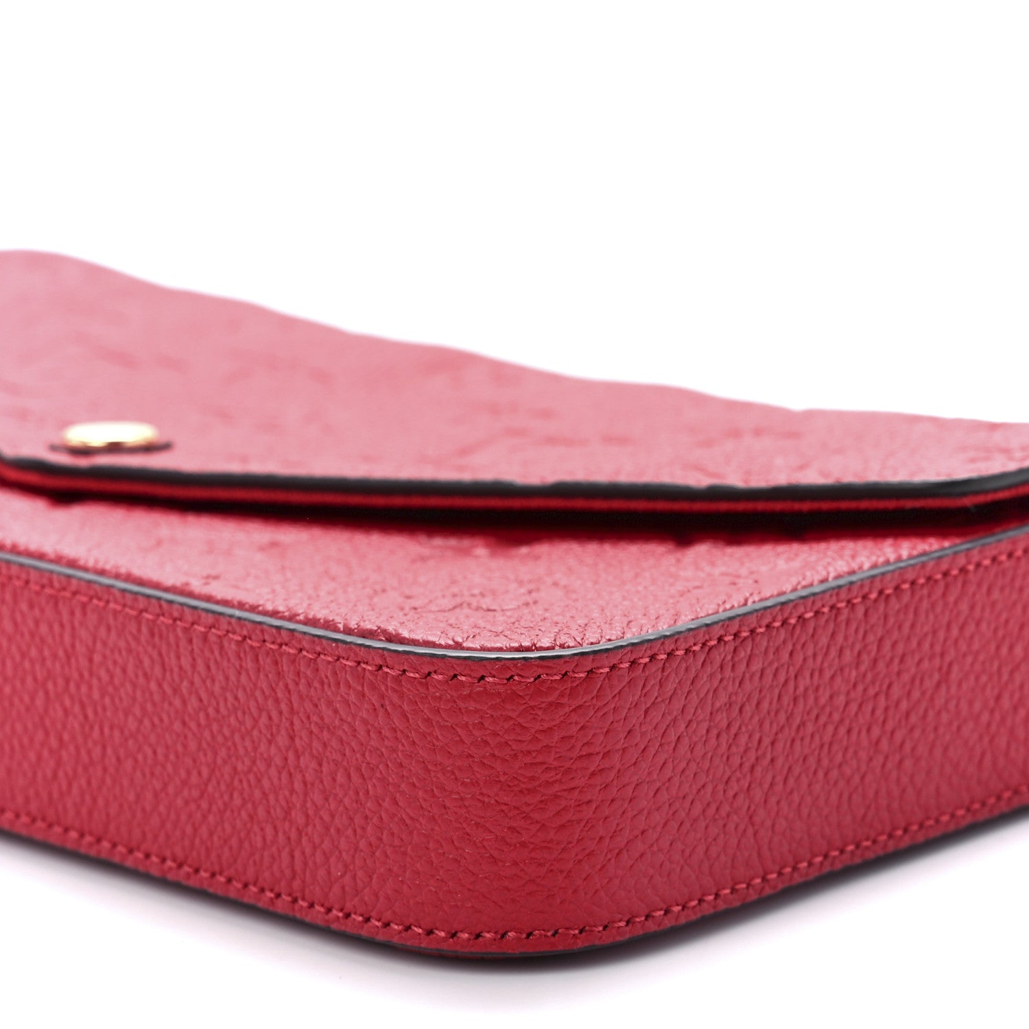 Louis Vuitton Empreinte Pochette Felicie Chain Wallet Scarlet 13 of 13