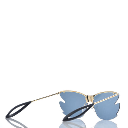 Louis Vuitton Bohemian Vuittony Square Sunglasses Z1235W Silver Mirror 4 of 8