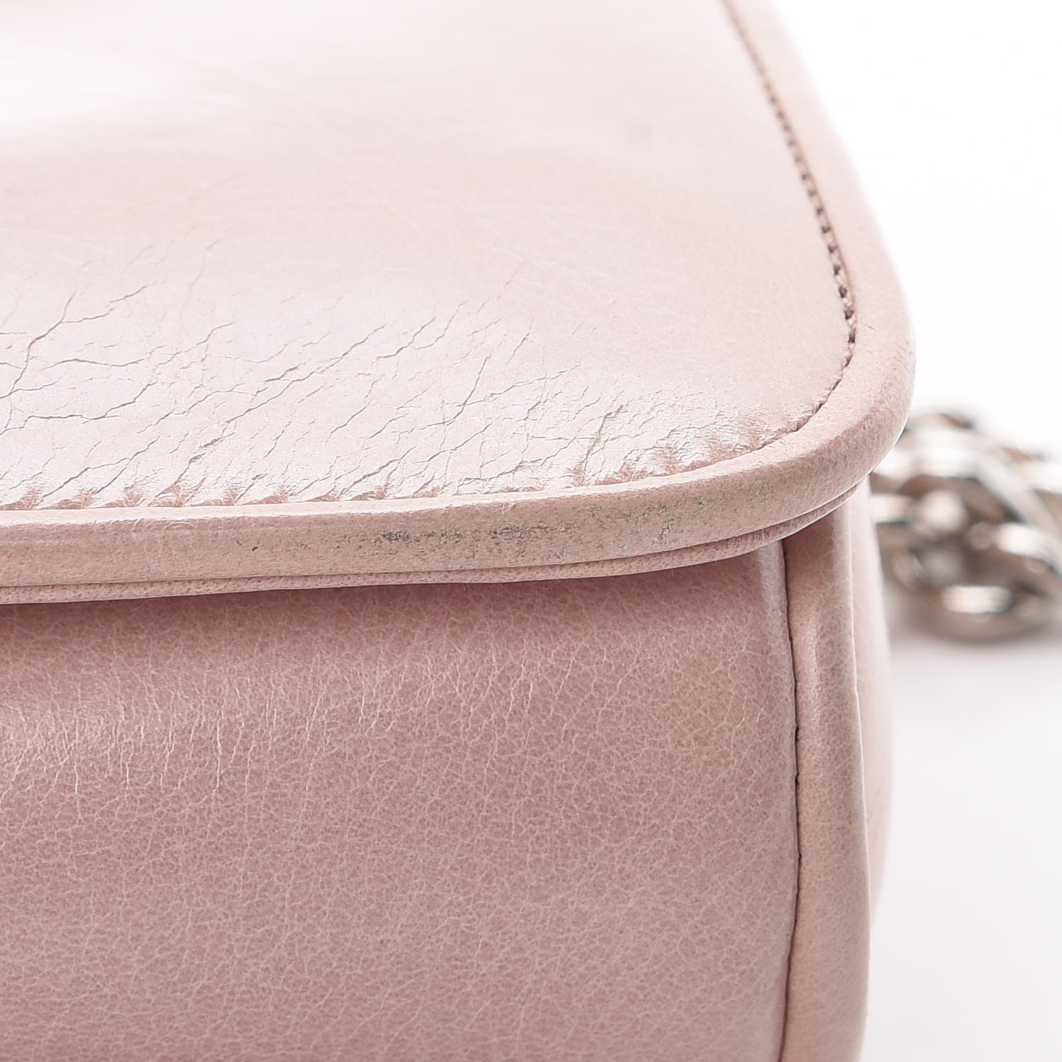 Miu Miu Vitello Shine Club Shoulder Bag Mughetto 12 of 29