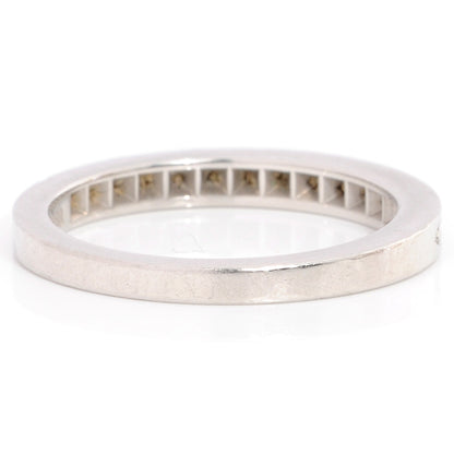 Tiffany Platinum Diamond Grace Band Ring 6.25 3 of 7
