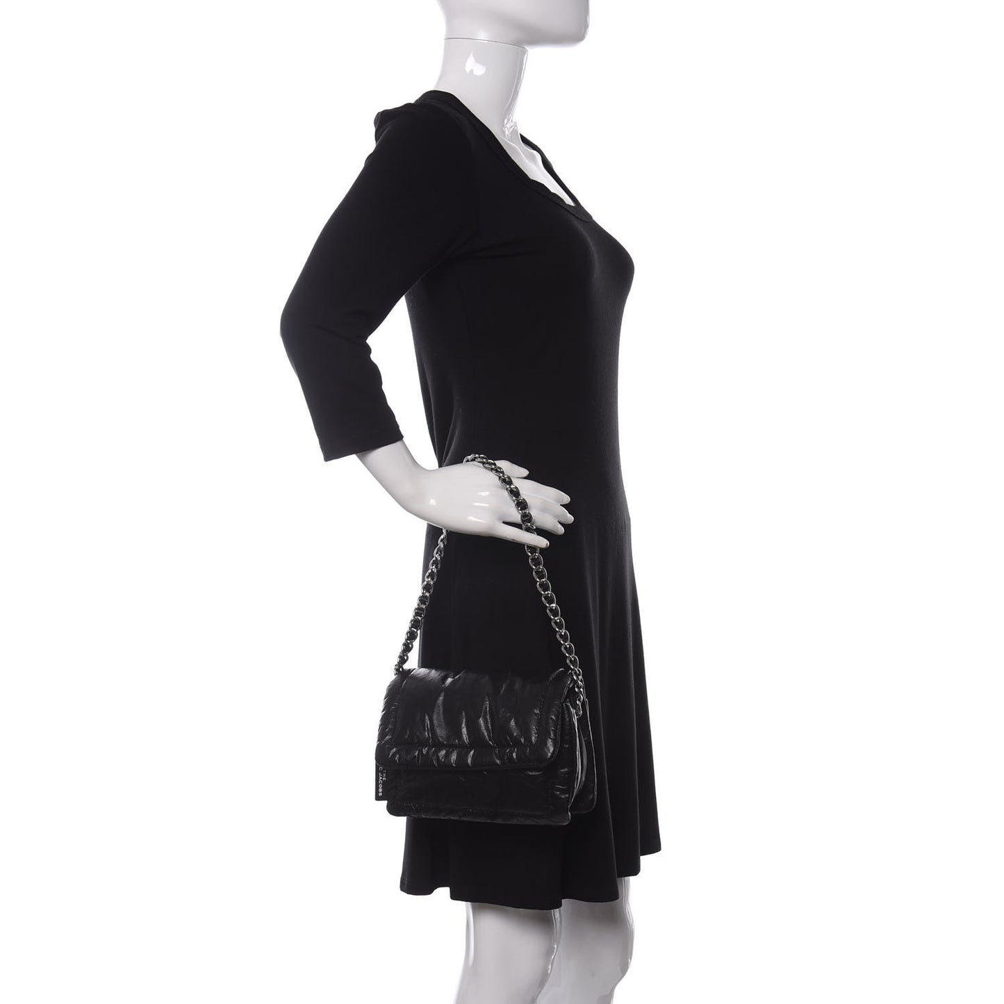 Lambskin The Pillow Bag Black