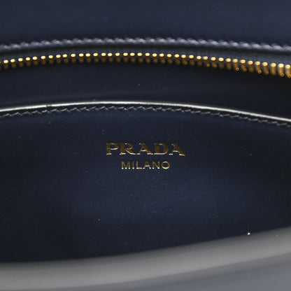 Prada Saffiano Soft Calfskin Small Zippered Tote Black 5 of 7