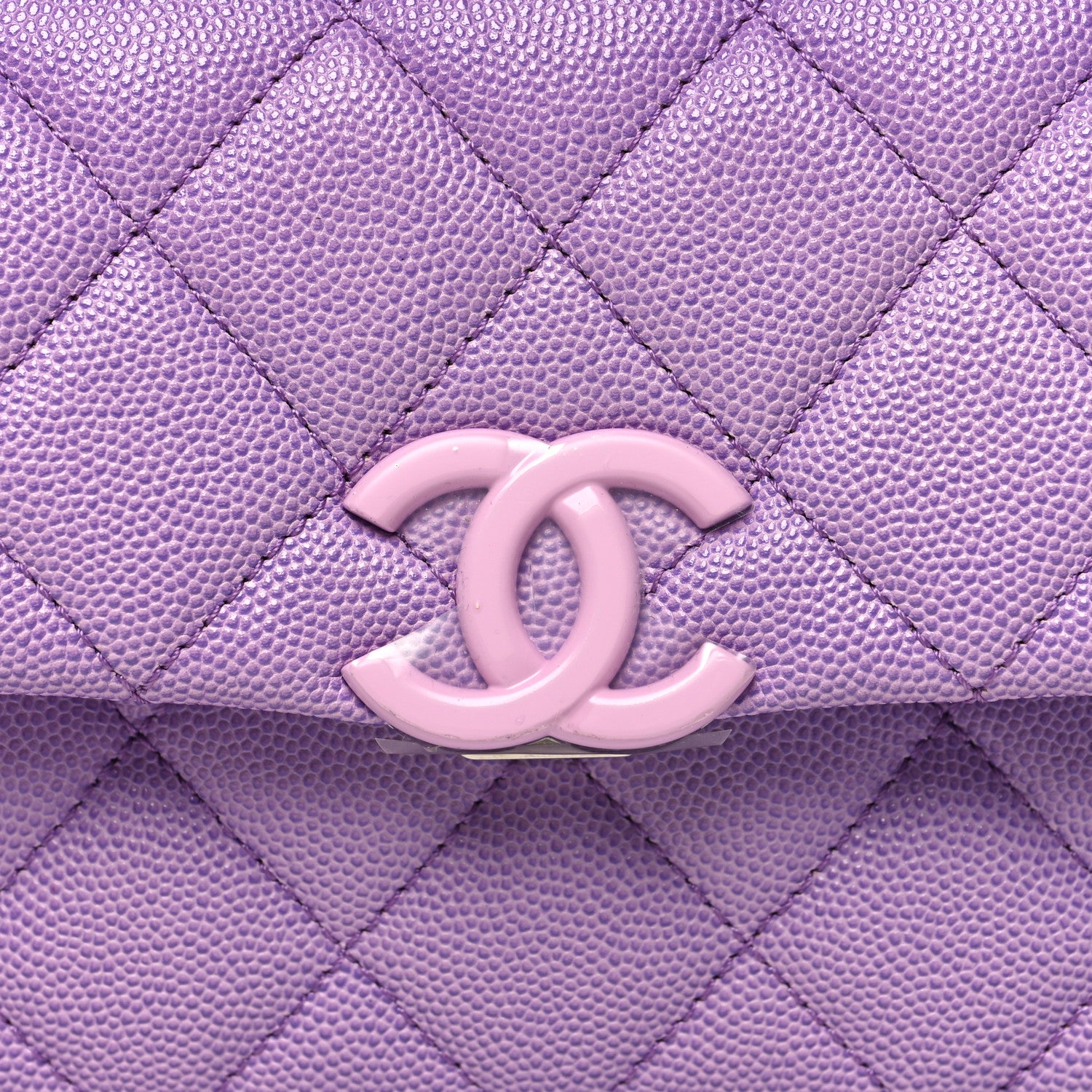 Chanel Shaded Caviar Quilted My Everything Small Flap Purple Light Purple 8 of 10