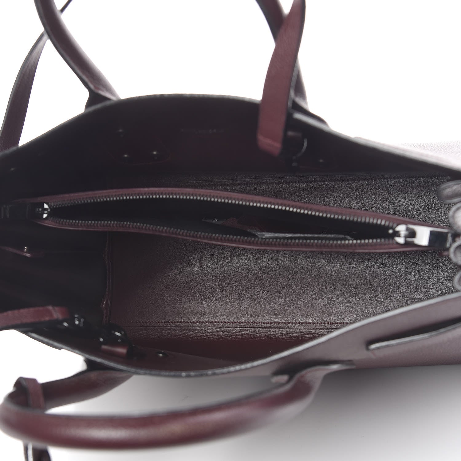 Saint Laurent Grained Calfskin Small Classic Sac De Jour Amaranto 6 of 11