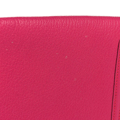 Hermes Chevre Mysore Jige Elan 29 Clutch Rose Shocking 11 of 13