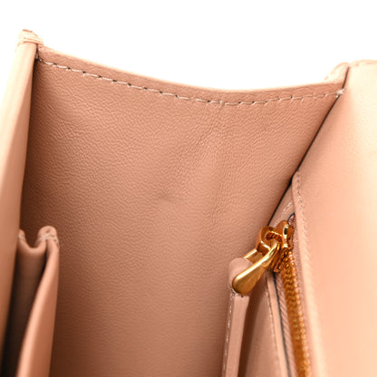 Christian Dior Box Calfskin 30 Montaigne Flap Bag Rose Des Vents 14 of 32