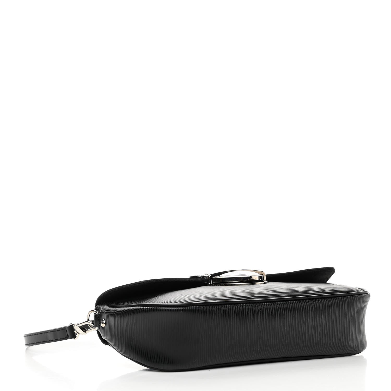 Louis Vuitton Epi Montaigne Clutch Black 4 of 9