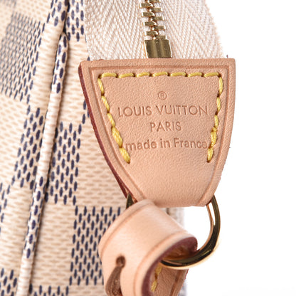 Louis Vuitton Damier Azur Pochette Accessories NM 9 of 10