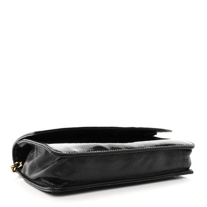 Chanel Patent Timeless CC Wallet On Chain WOC Black 4 of 14