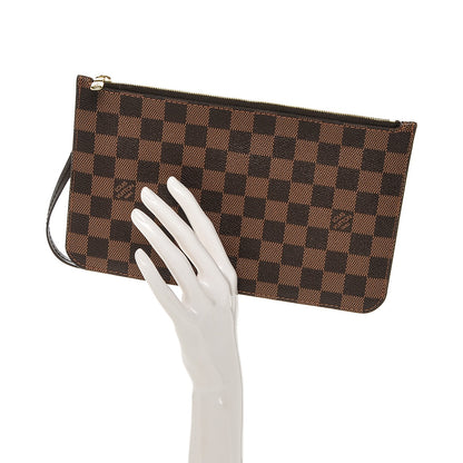 Louis Vuitton Damier Ebene Neverfull MM GM Pochette 2 of 6