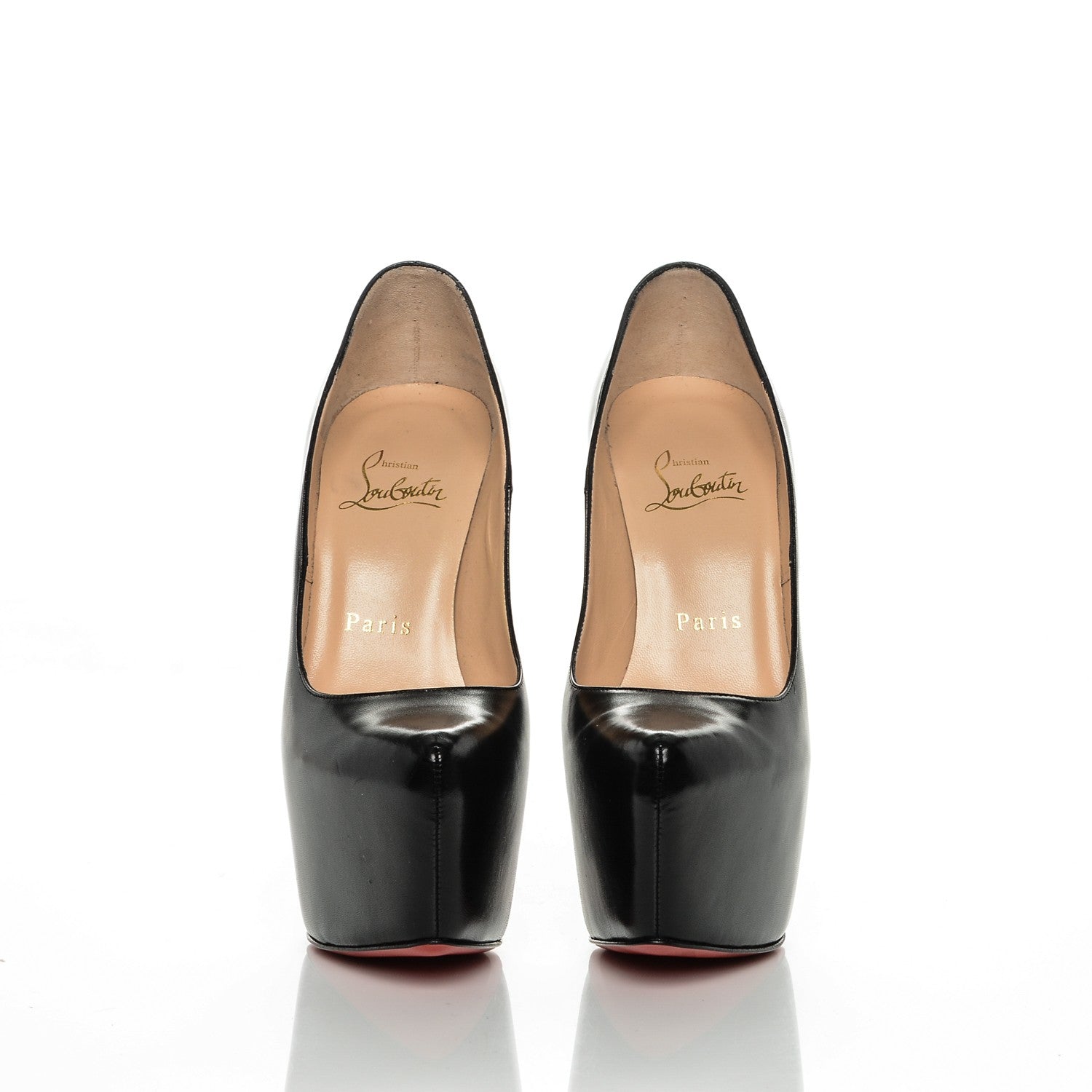 Christian Louboutin Kid Daffodile 160 Pumps 35.5 Black 2 of 7