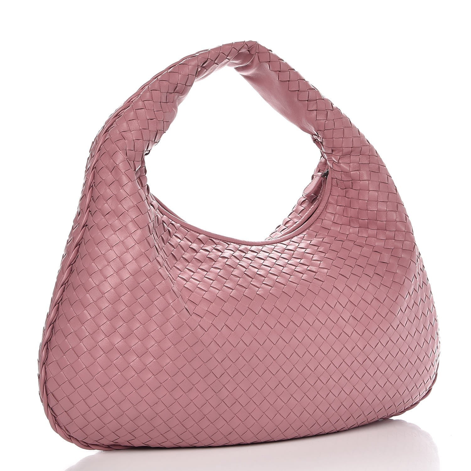 Bottega Veneta Nappa Intrecciato Large Veneta Hobo Glicine 3 of 8