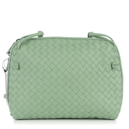 Bottega Veneta Nappa Intrecciato Pillow Crossbody Messenger New Sauge 1 of 8