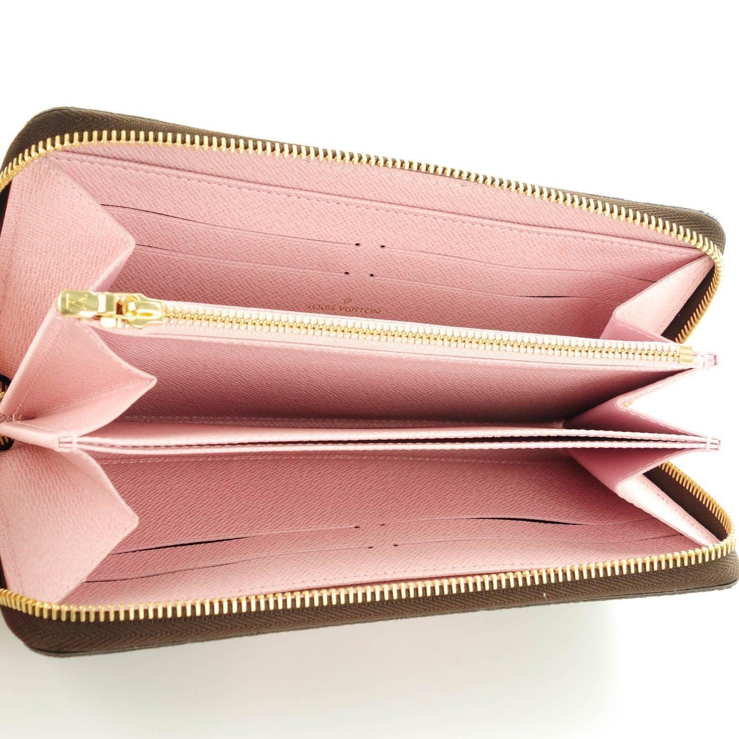 Louis Vuitton Monogram Capri V Zippy Wallet Rose Ballerine 5 of 7