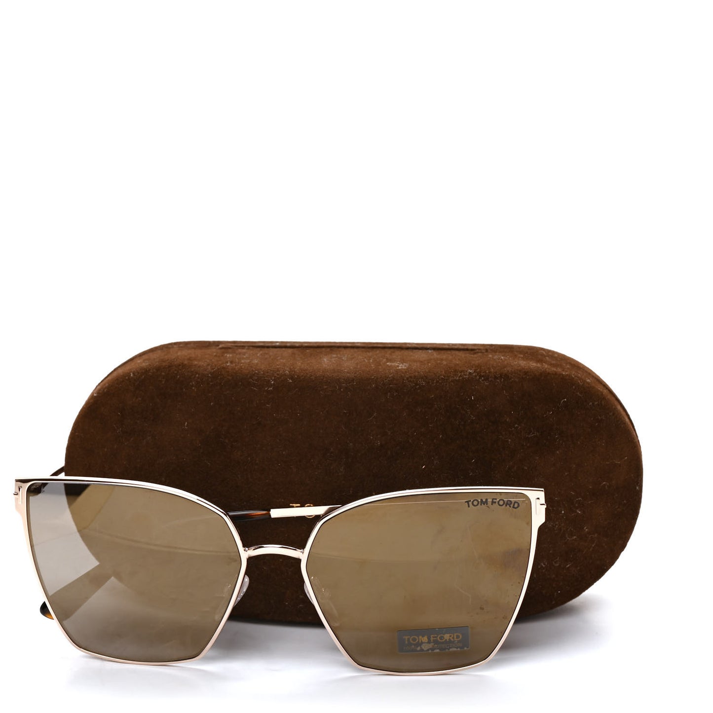 Helena Sunglasses TF653 Gold Tortoise