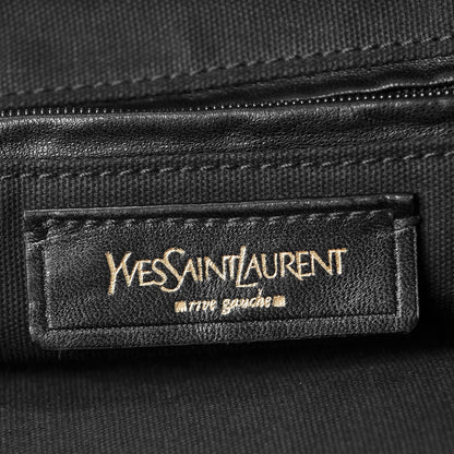 Saint Laurent Calfskin XL Downtown Tote Black 6 of 7