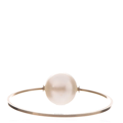 Chanel Pearl Cuff Gold 4 of 5