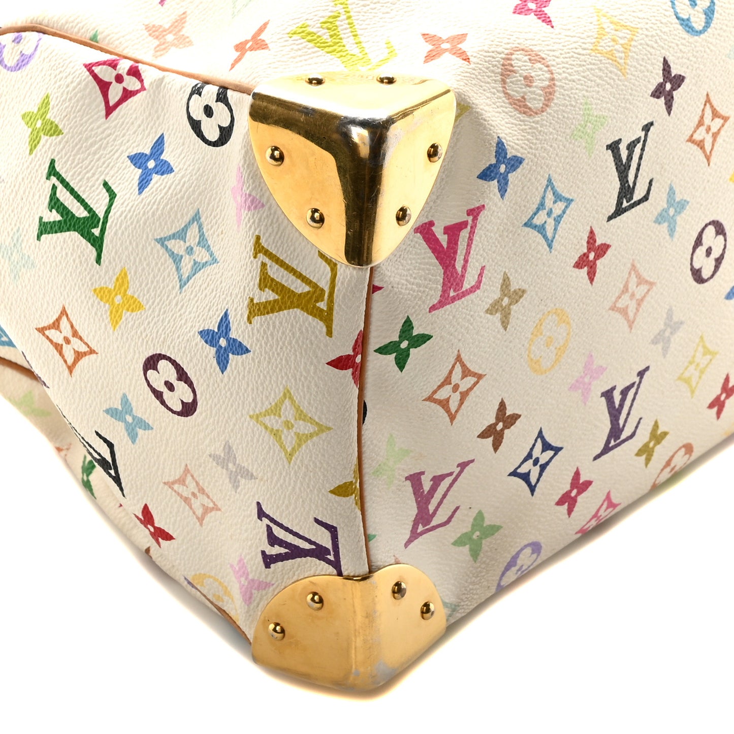 Monogram Multicolor Speedy 30 White