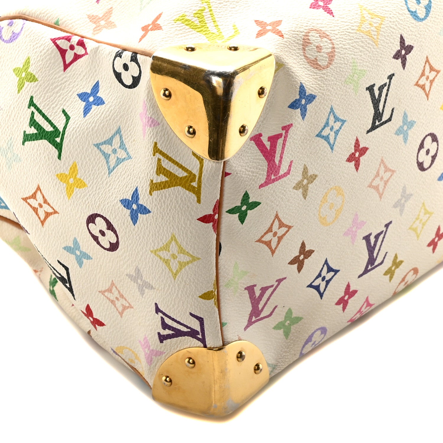 Louis Vuitton Monogram Multicolor Speedy 30 White 8 of 10