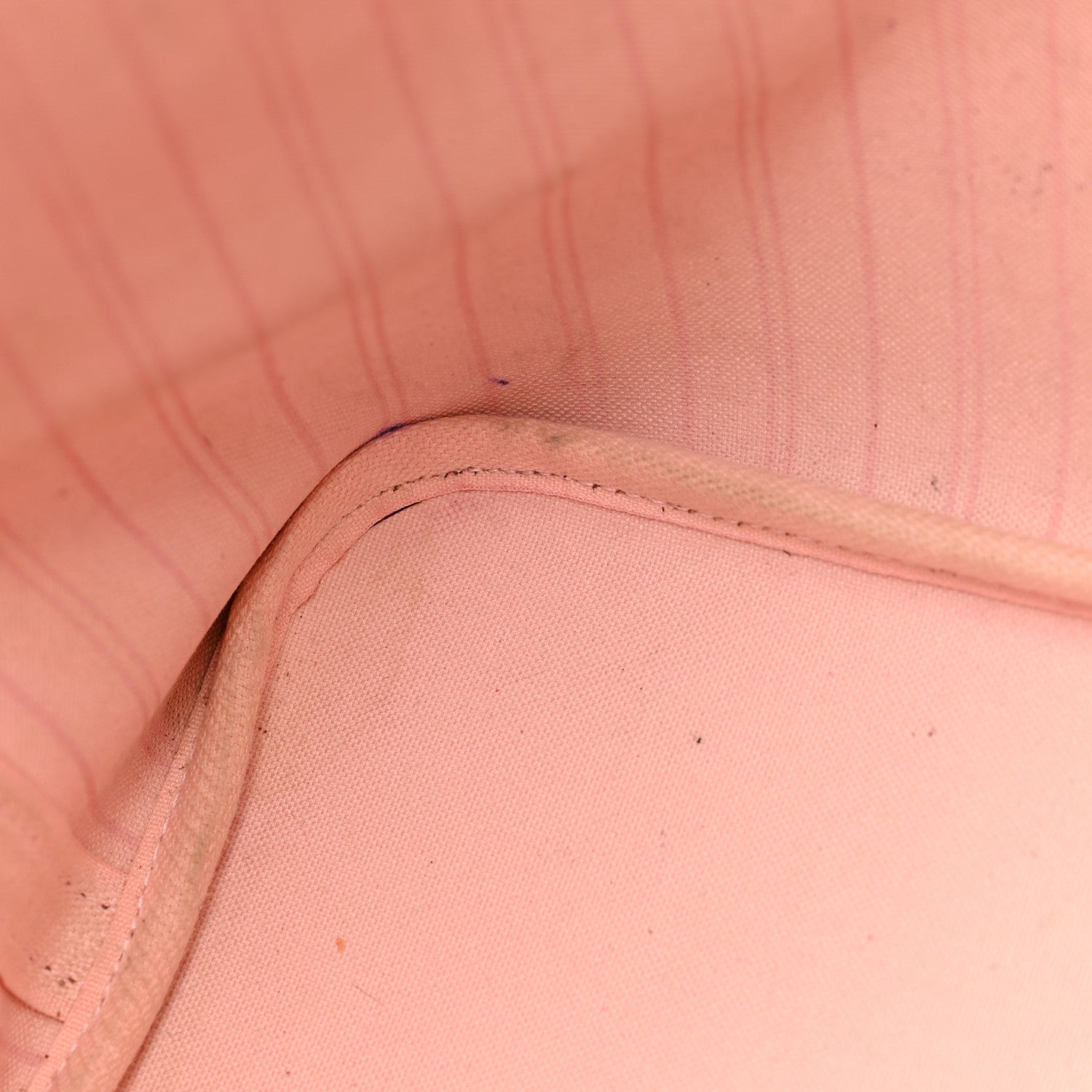 Louis Vuitton Damier Ebene Neo Neverfull MM Rose Ballerine 15 of 15