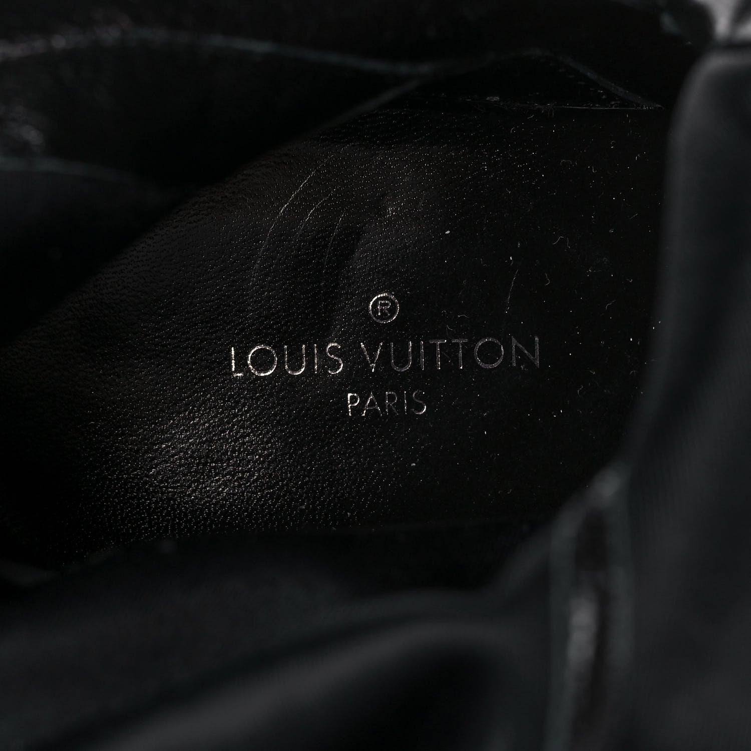 Louis Vuitton Suede Podium Platform High Boots 37 Black 8 of 9