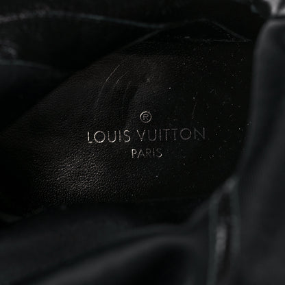 Louis Vuitton Suede Podium Platform High Boots 37 Black 8 of 9