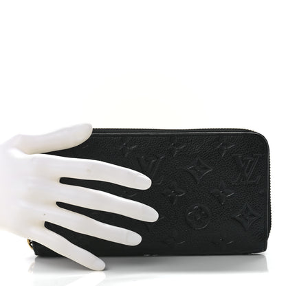 Louis Vuitton Empreinte Zippy Wallet Black 2 of 12