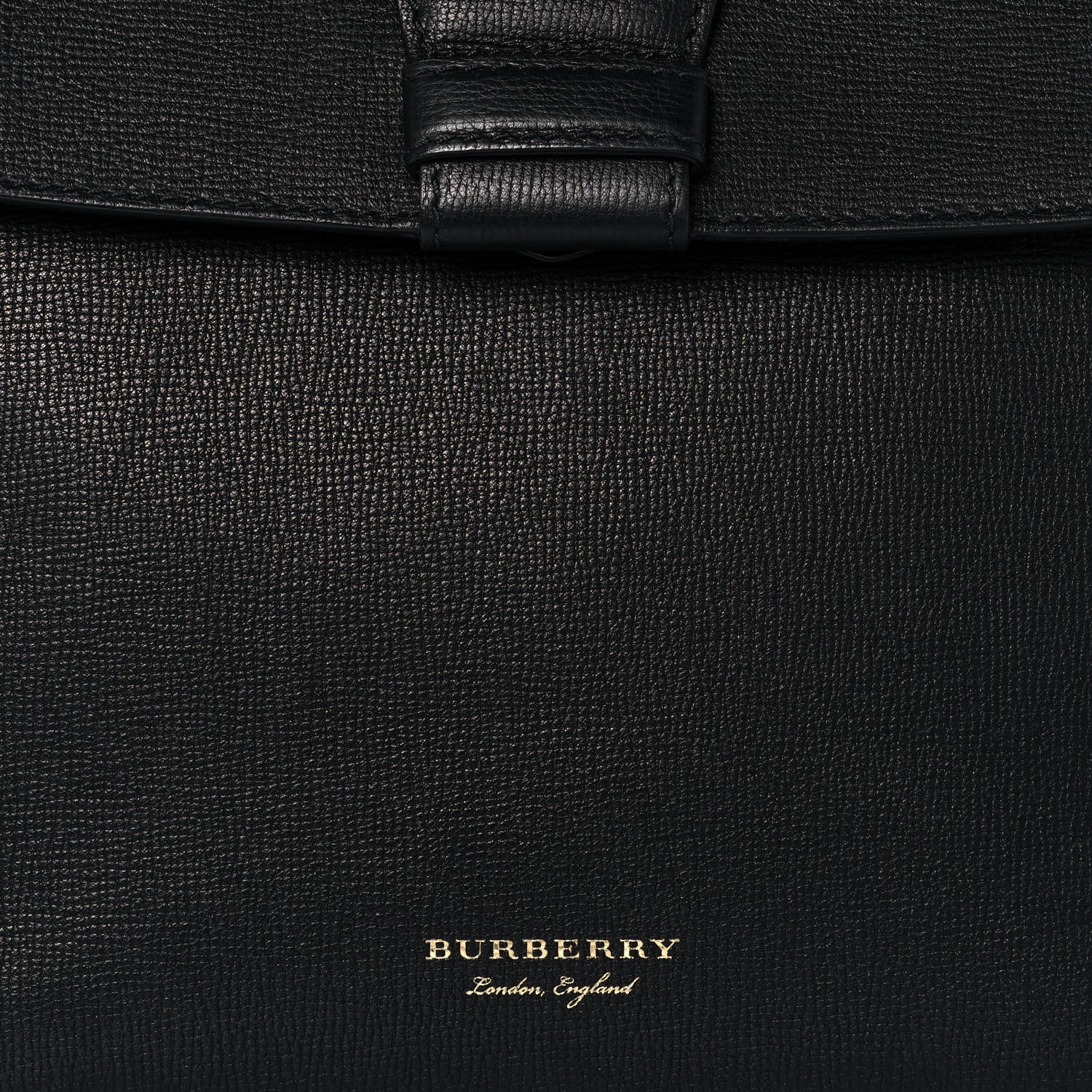 Burberry Derby Calfskin House Check Medium Camberley Black 8 of 15