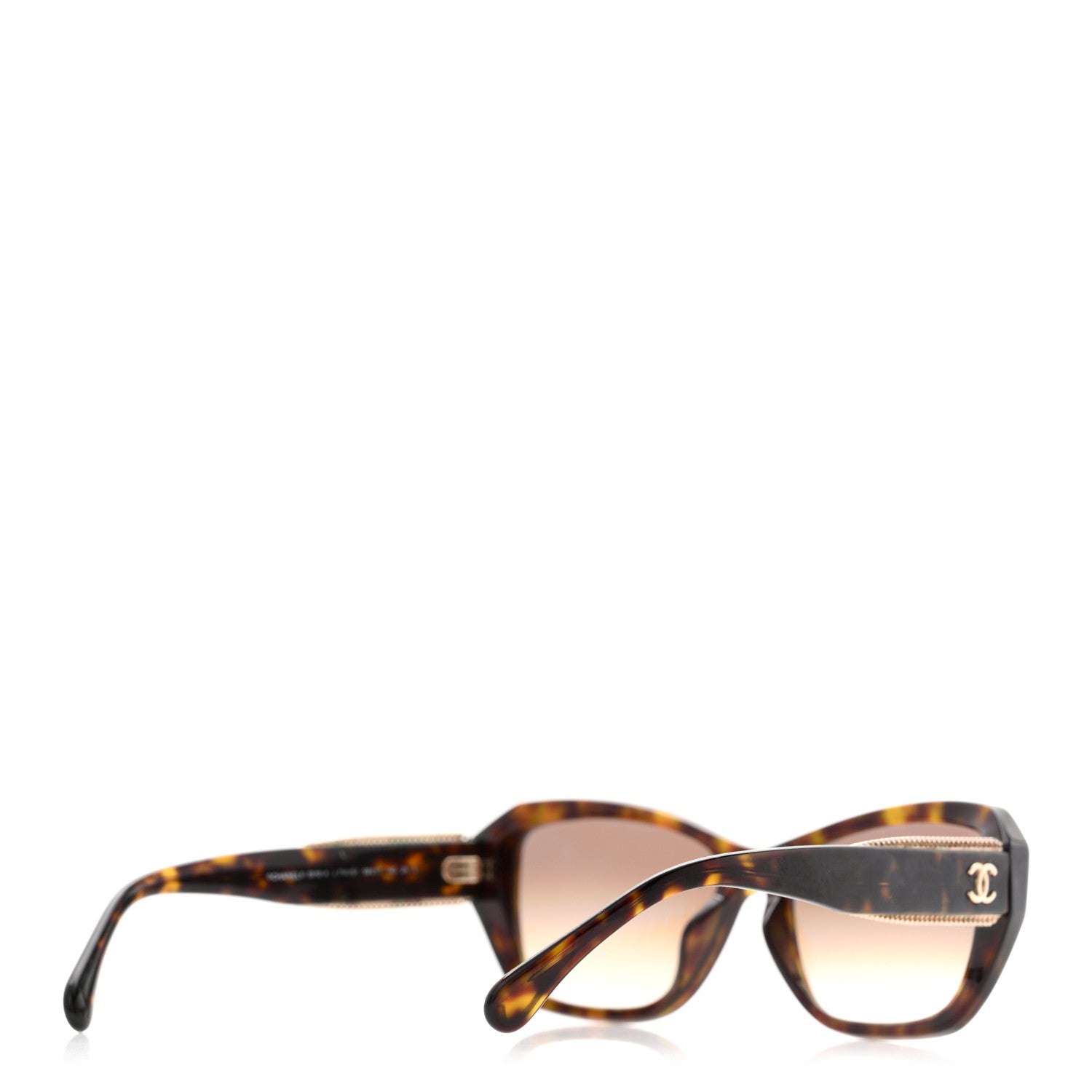 Chanel Acetate CC Sunglasses 5516-A Tortoise 4 of 10