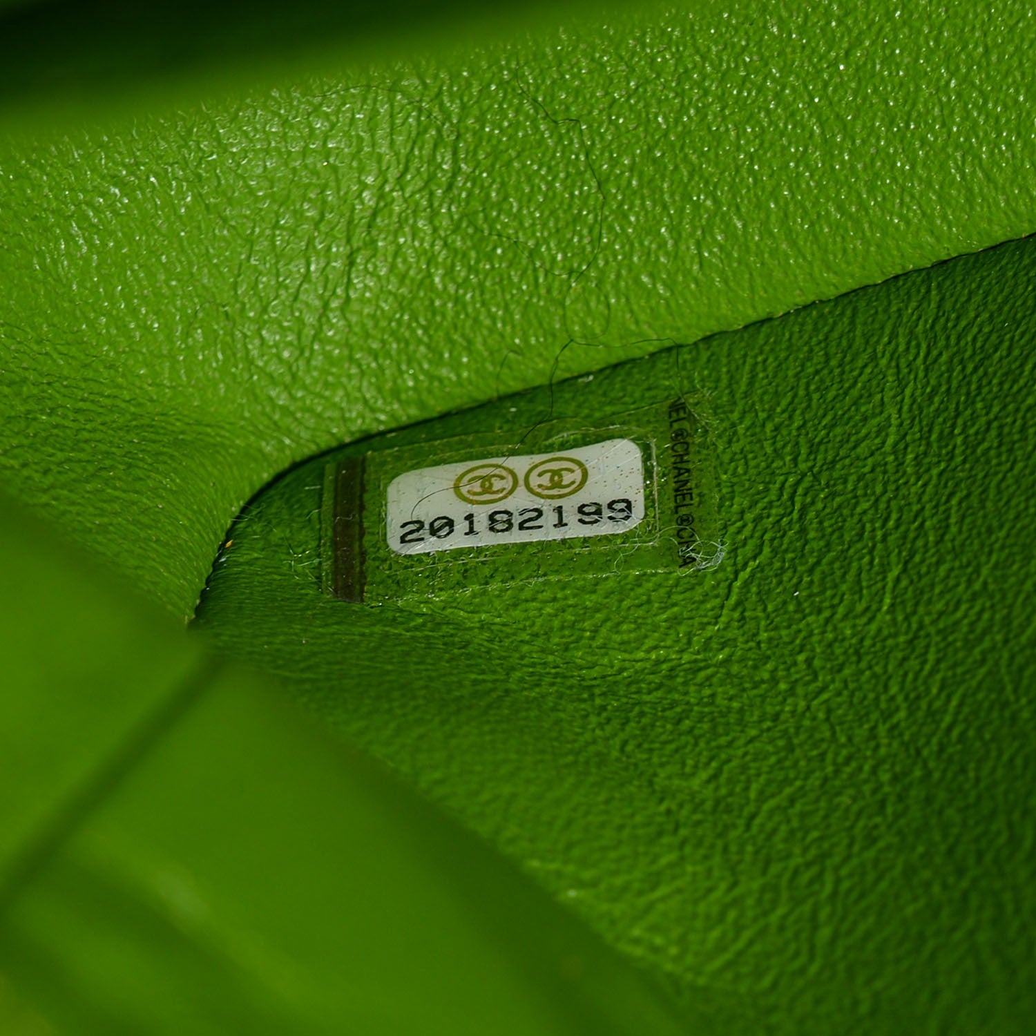 Chanel Velvet Quilted Medium Double Flap Green 7 of 8