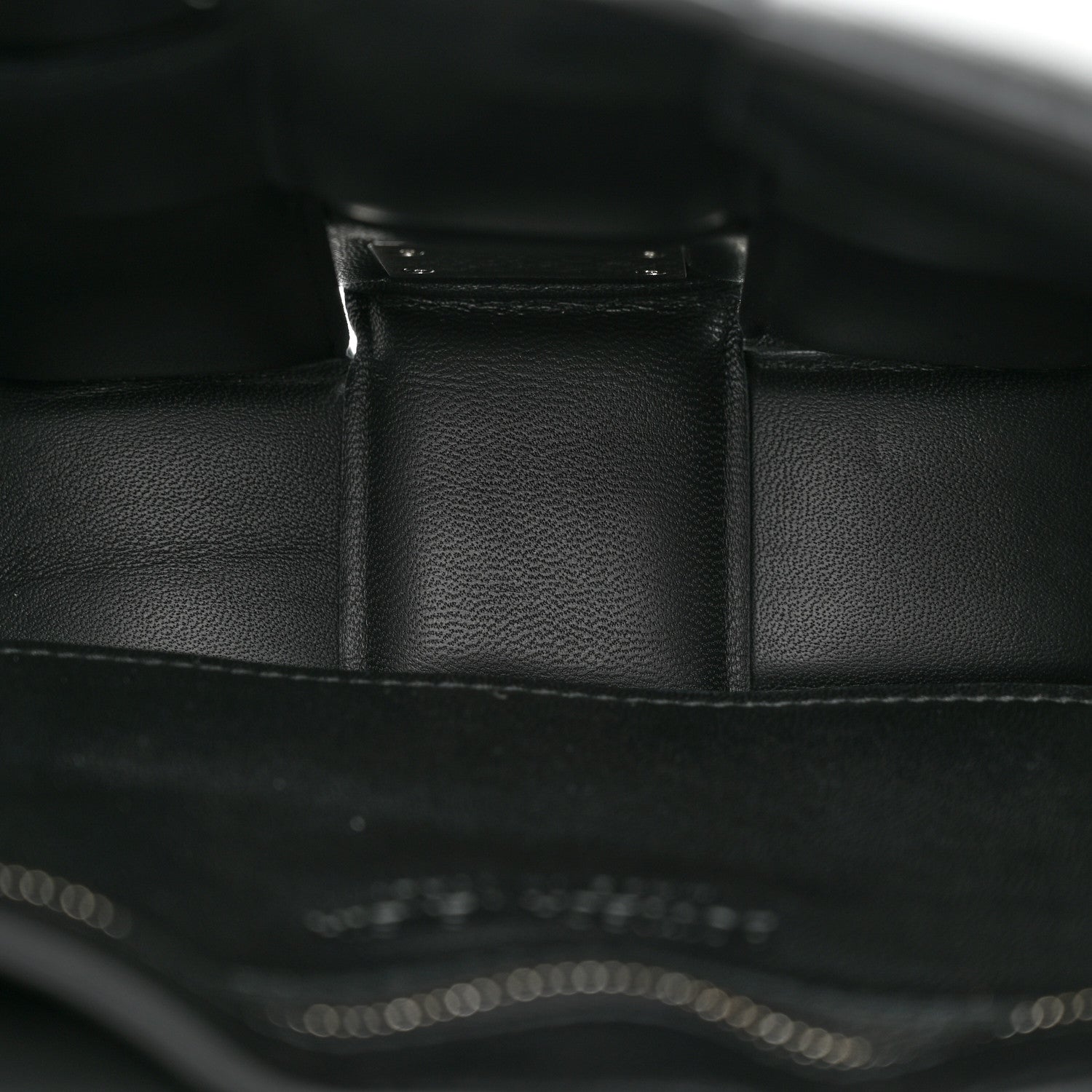 Bottega Veneta Lambskin Maxi Intreccio Padded Chain Cassette Crossbody Bag Black 5 of 11