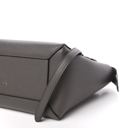 Celine Grained Calfskin Micro Belt Bag Grey 7 of 12
