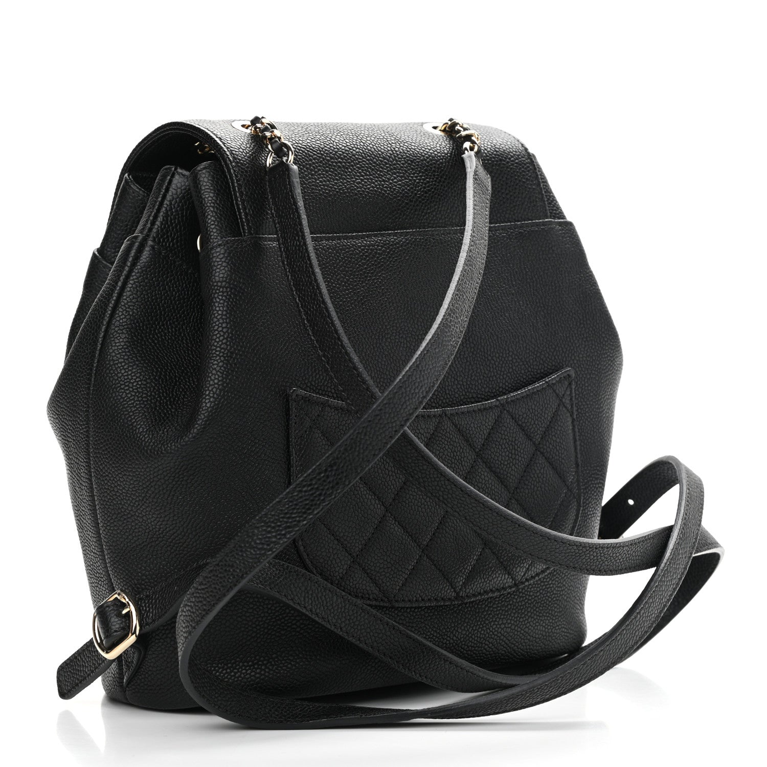 Chanel Caviar Quilted Backpack Black 3 of 10