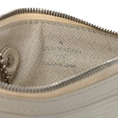 Louis Vuitton Epi Key Pouch Ivory 6 of 10