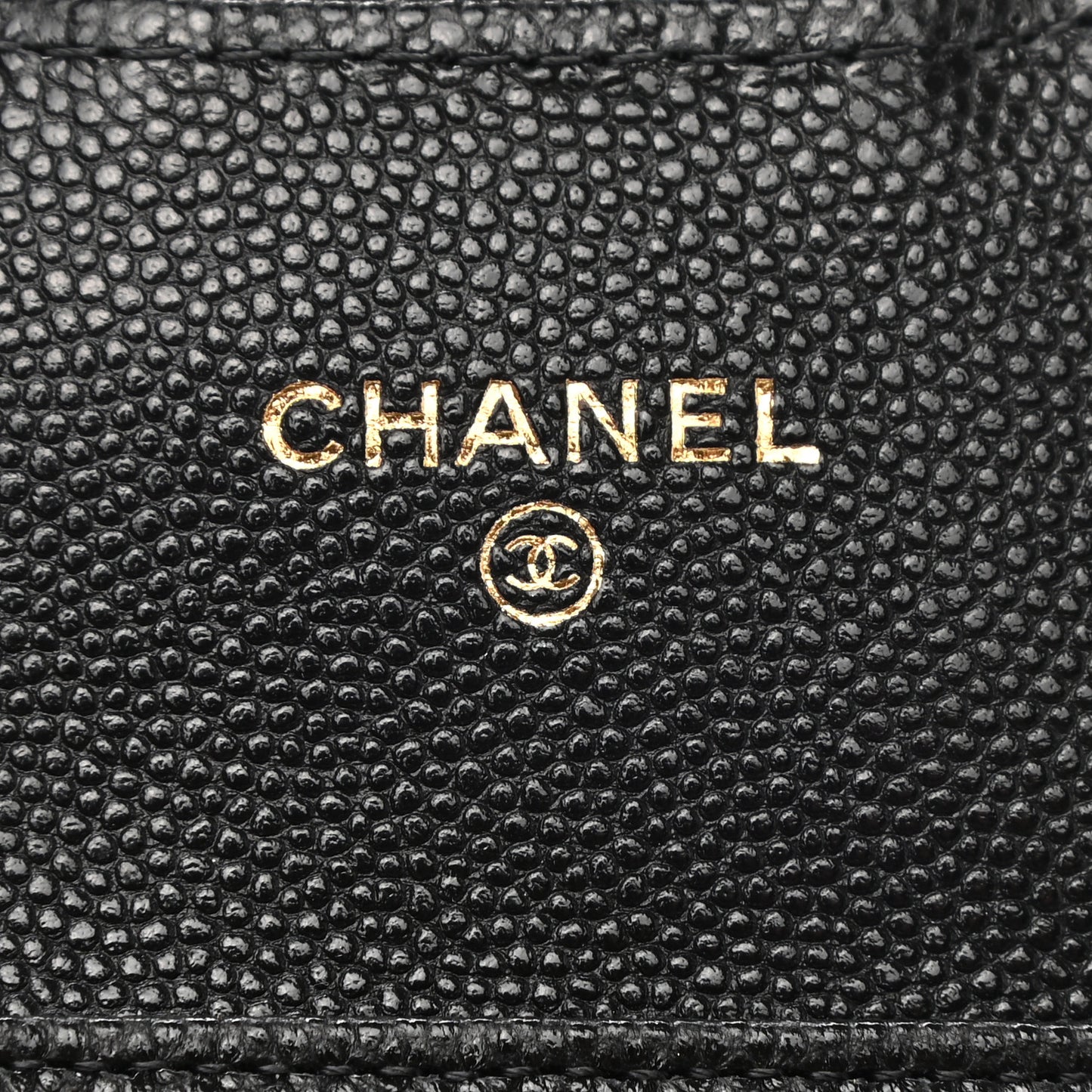 Caviar Quilted Belt Bag Black
