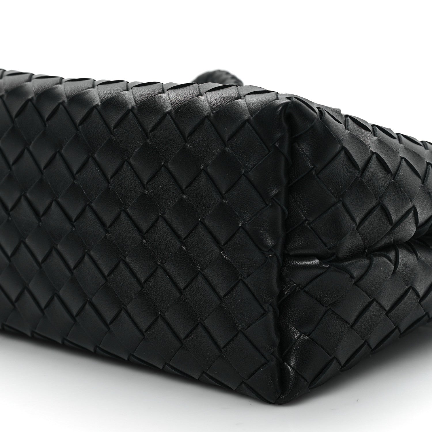 Bottega Veneta Nappa Intrecciato Medium Andiamo Shoulder Bag Black 9 of 10