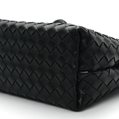 Bottega Veneta Nappa Intrecciato Medium Andiamo Shoulder Bag Black 9 of 10