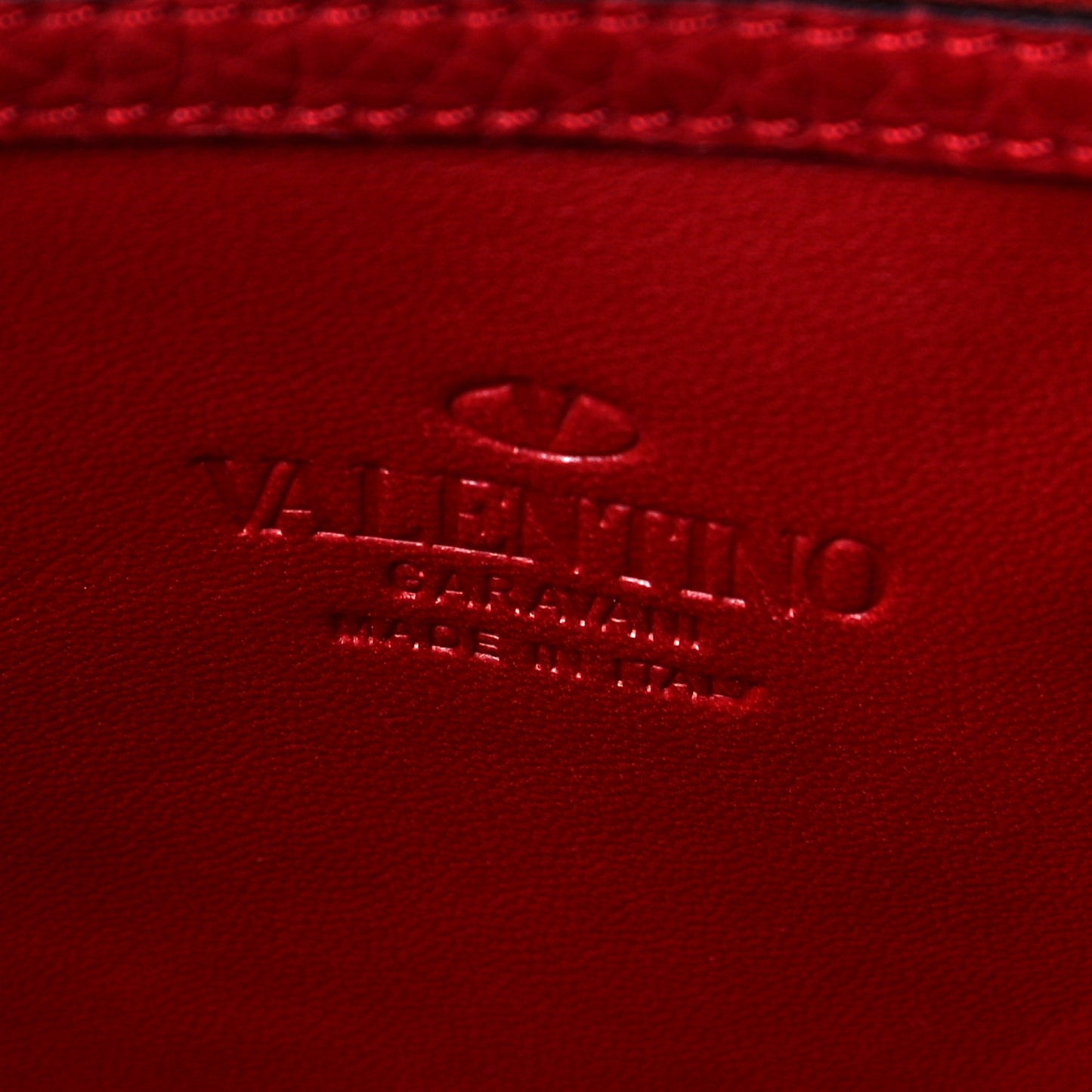 Grained Calfskin To Be Cool Tote Rosso Valentino