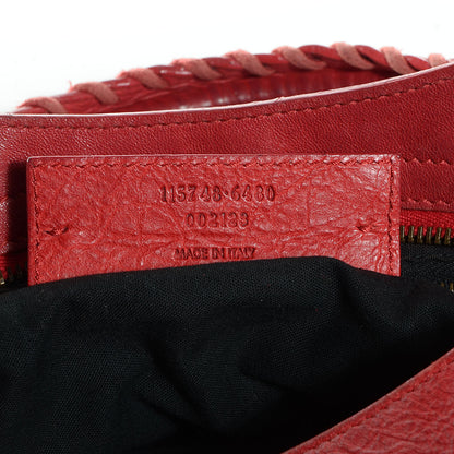 Balenciaga Agneau Classic Hardware City Coquelicot 10 of 12